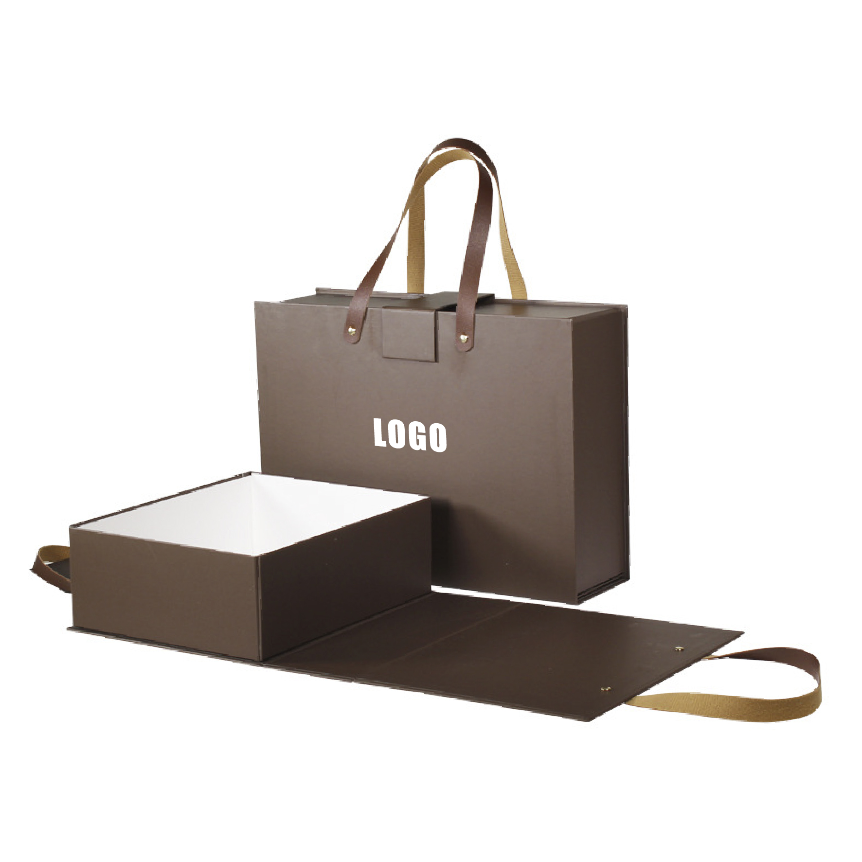 手提一片式折疊禮盒