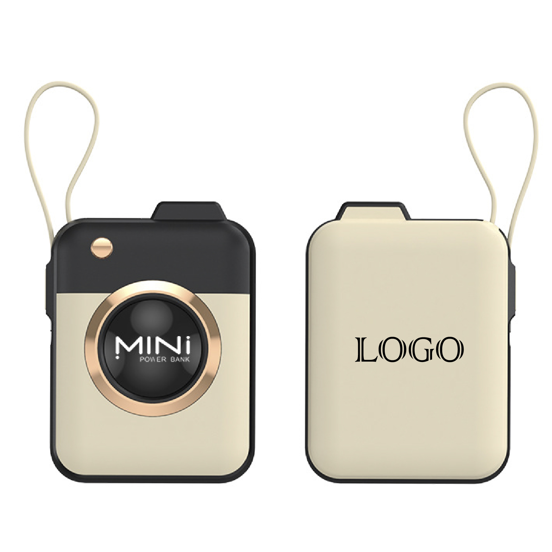 可愛相機行動電源